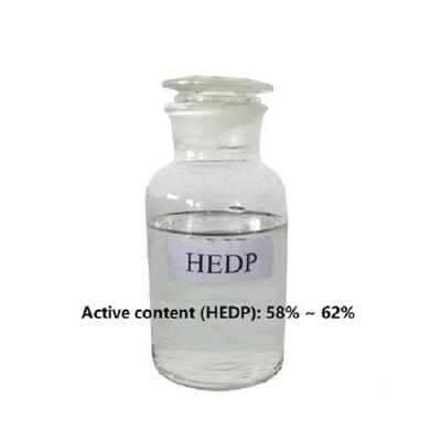 HEDP 60% CAS 2809-21-4 σχηματίζοντας χηλική ένωση πράκτορες ανασταλτικών παραγόντων διάβρωσης φωσφορικού οξέος
