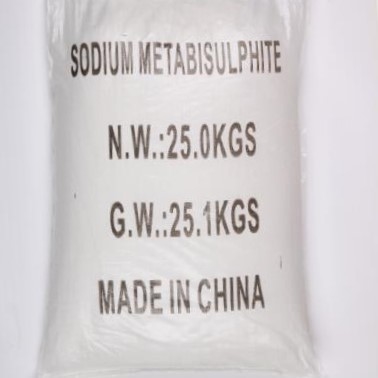 Metabisulphite νατρίου κοινός βαθμός CAS 7681-57-4 βιομηχανίας πρόσθετων ουσιών τροφίμων
